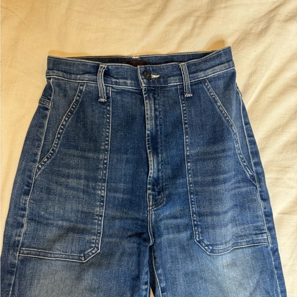 MOTHER The Wrapper Patch Springy Ankle in Wish on a Star Size 26 - Picture 2 of 6